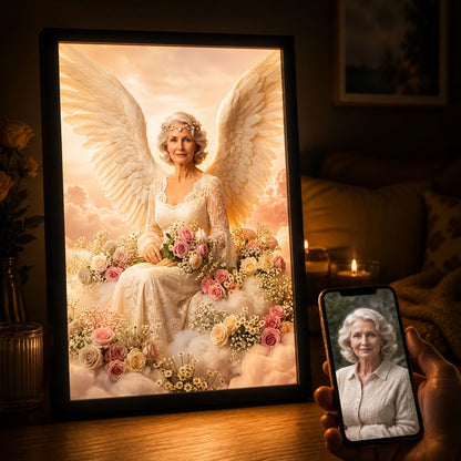 Phoenix Floral Angel Portrait