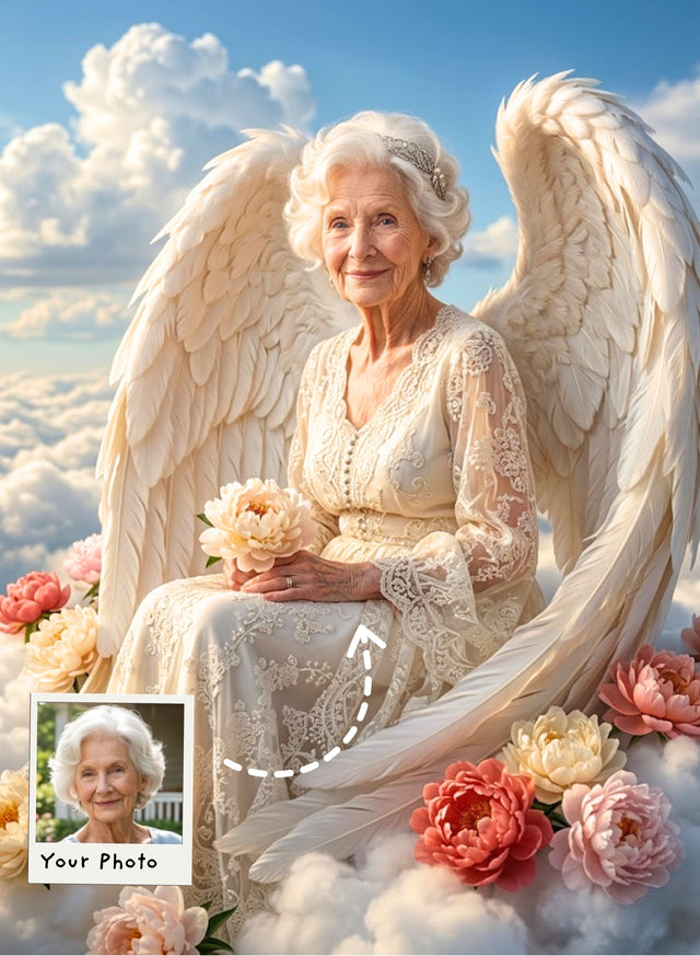 The Serene Angel Portrait