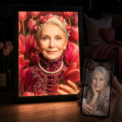The Blossom Crown Queen Portrait
