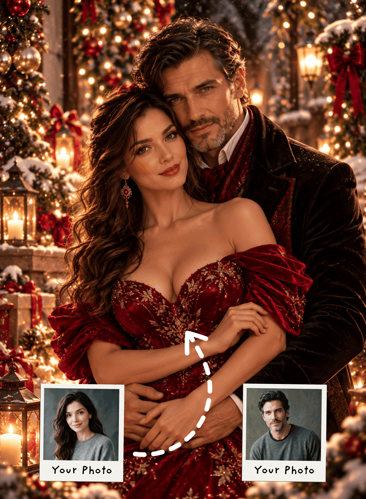 The Holiday Romance Portrait