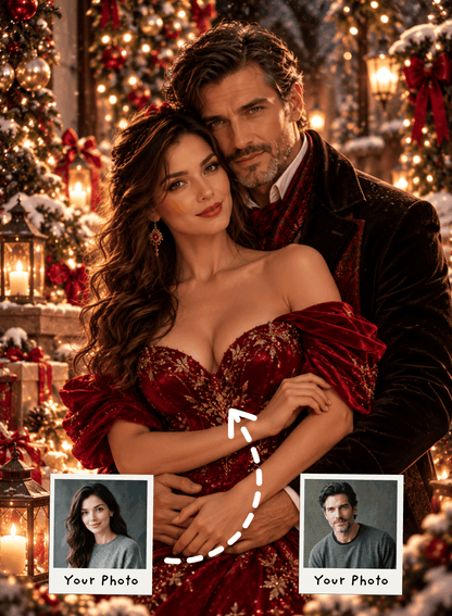 The Holiday Romance Portrait