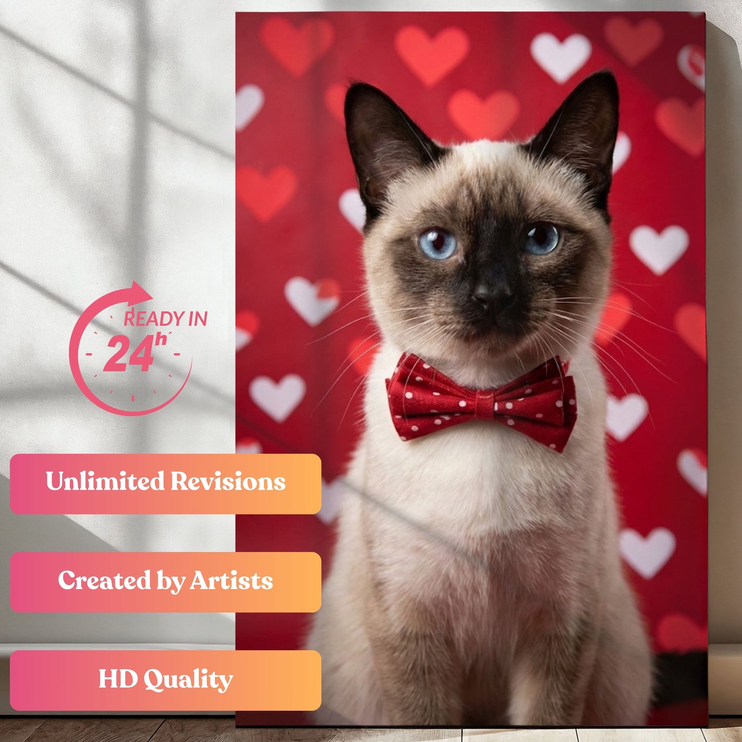 Paws of Love Portrait