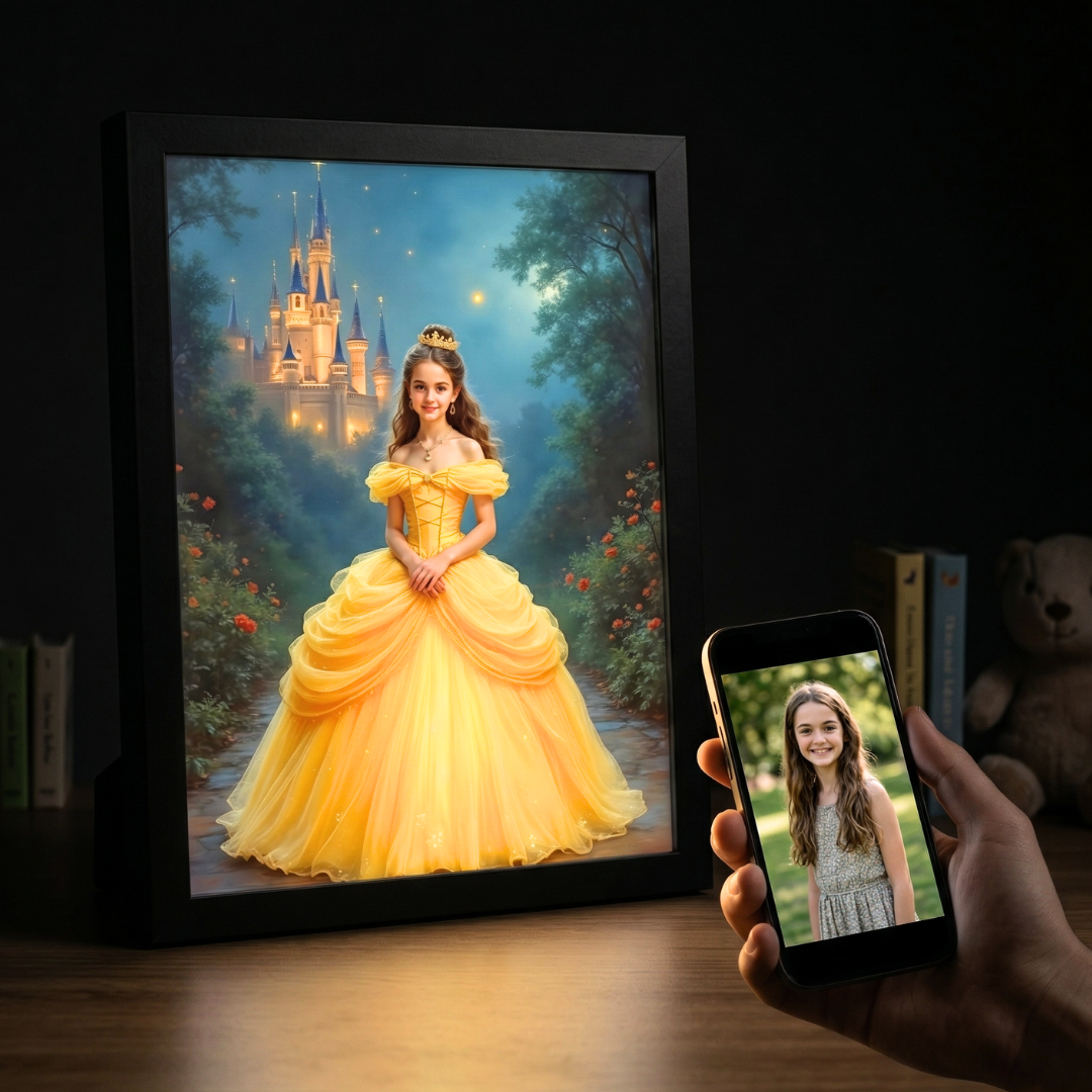 Belle of the Golden Night Portrait