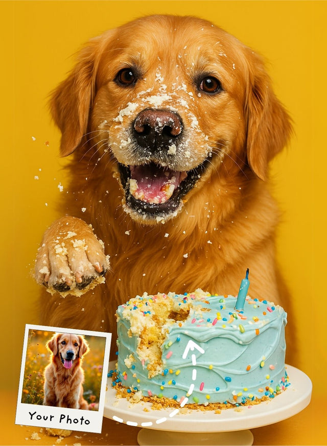 Pawty Cake Crasher Portrait