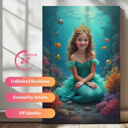 Princess of the Sea Portrait