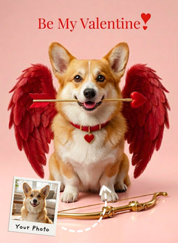 Purrfect Valentine Portrait