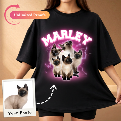 Pink Lightning Loyals Custom Apparel