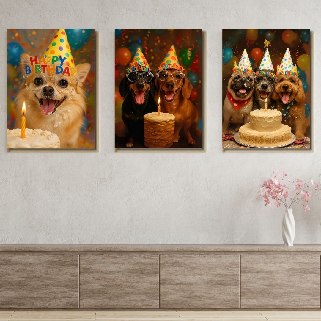 Smart Bean Paw-ty Celebrant Portrait