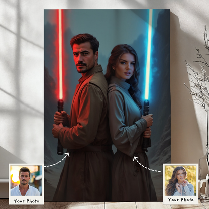 Star Wars Couple Portrait