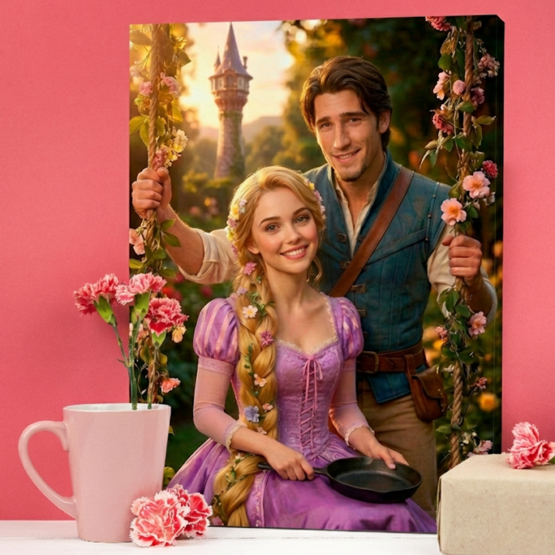 The Tangled Hearts Couple Portrait