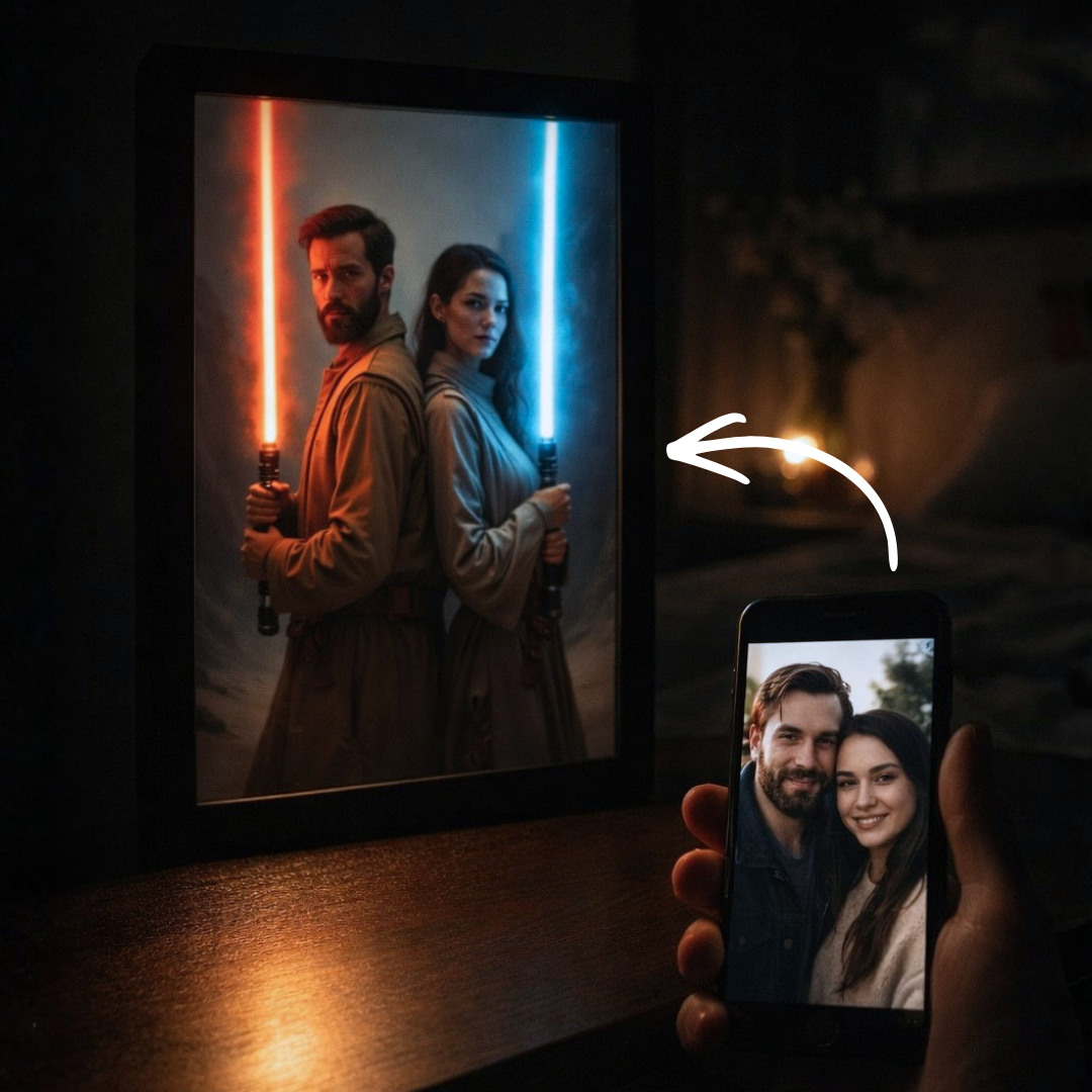 Star Wars Couple Portrait