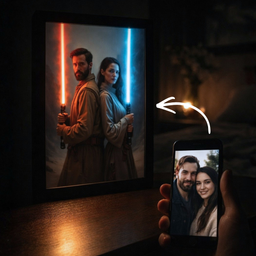 Star Wars Couple Portrait
