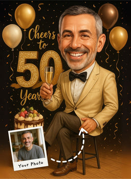 The Golden Celebration Portrait