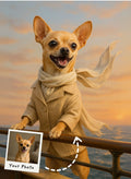 My Pet Will Go On Portrait