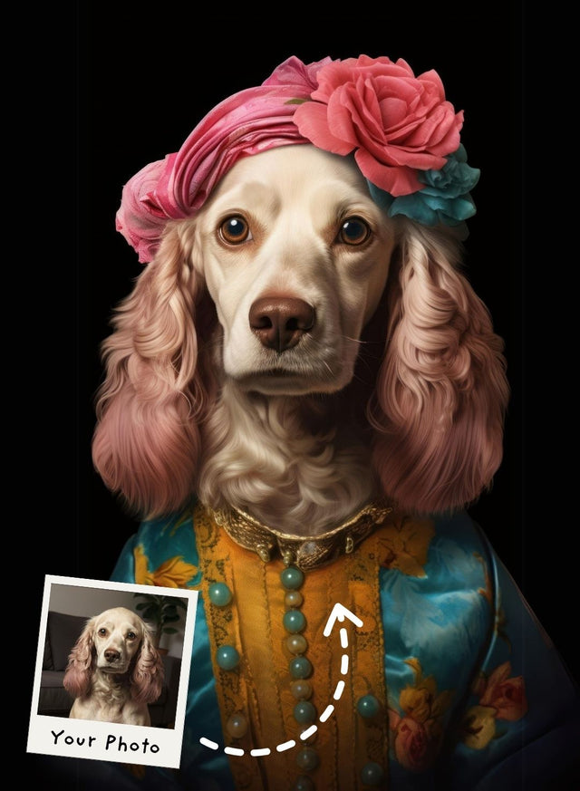 Duchess of Blossoms Portrait