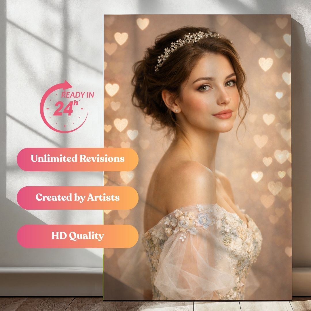Ethereal Beauty Princess Portrait