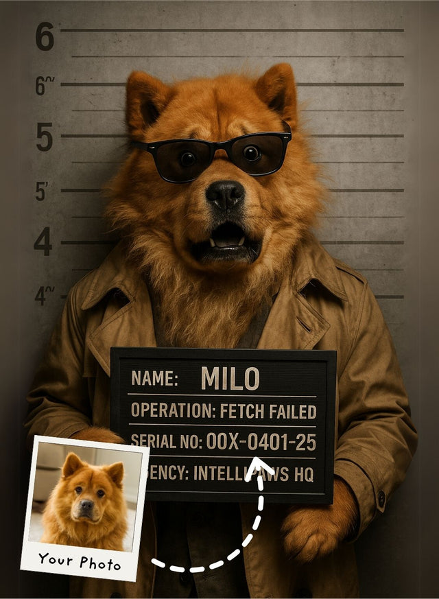 Thug Life: Paw Edition Portrait