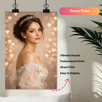 Ethereal Beauty Princess Portrait