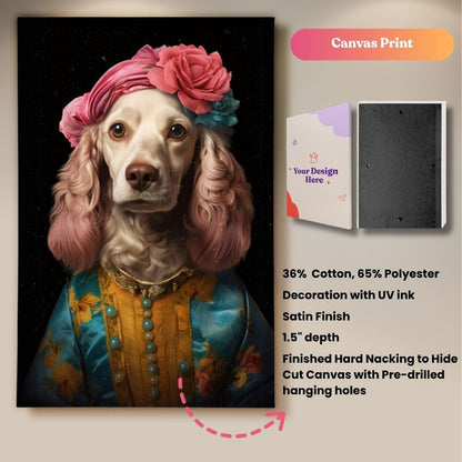 Duchess of Blossoms Portrait