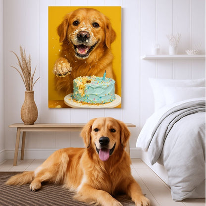 Pawty Cake Crasher Portrait