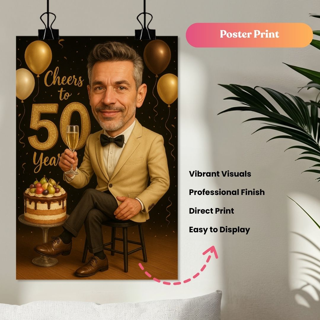 The Golden Celebration Portrait