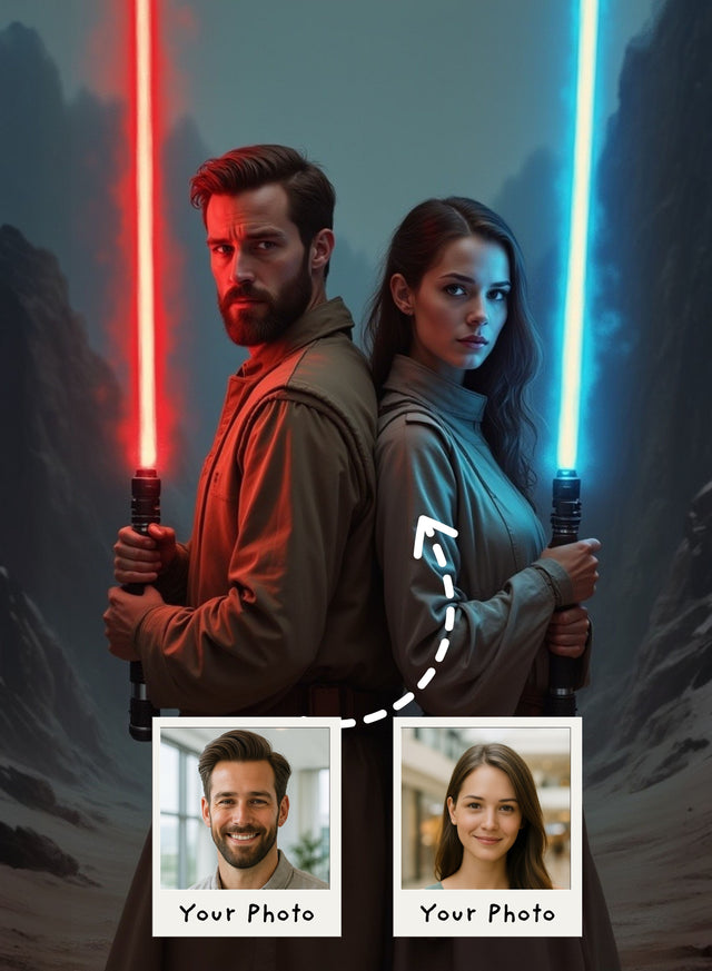 Star Wars Couple Portrait