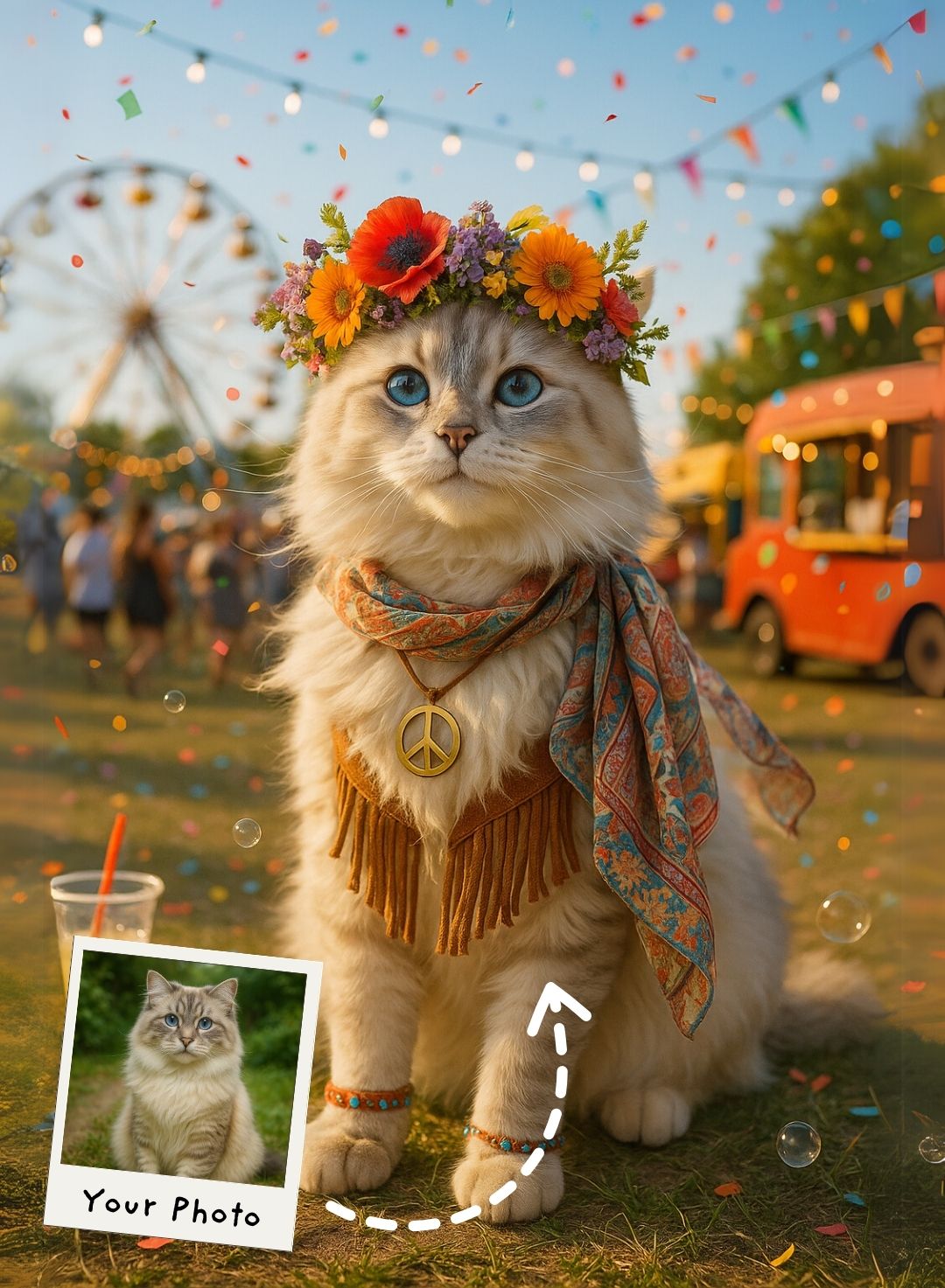 Pawchella Vibes Portrait