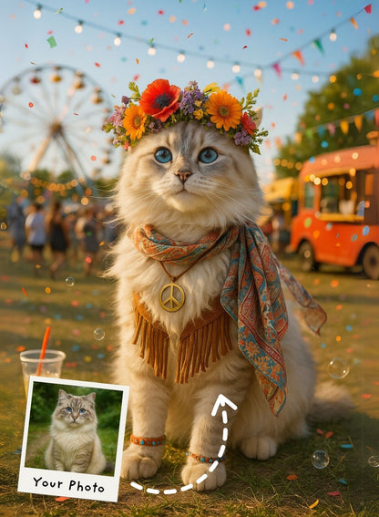 Pawchella Vibes Portrait