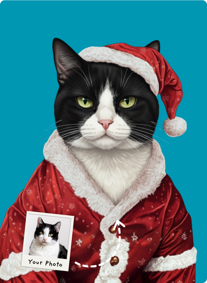 Paw-some Holiday Portrait