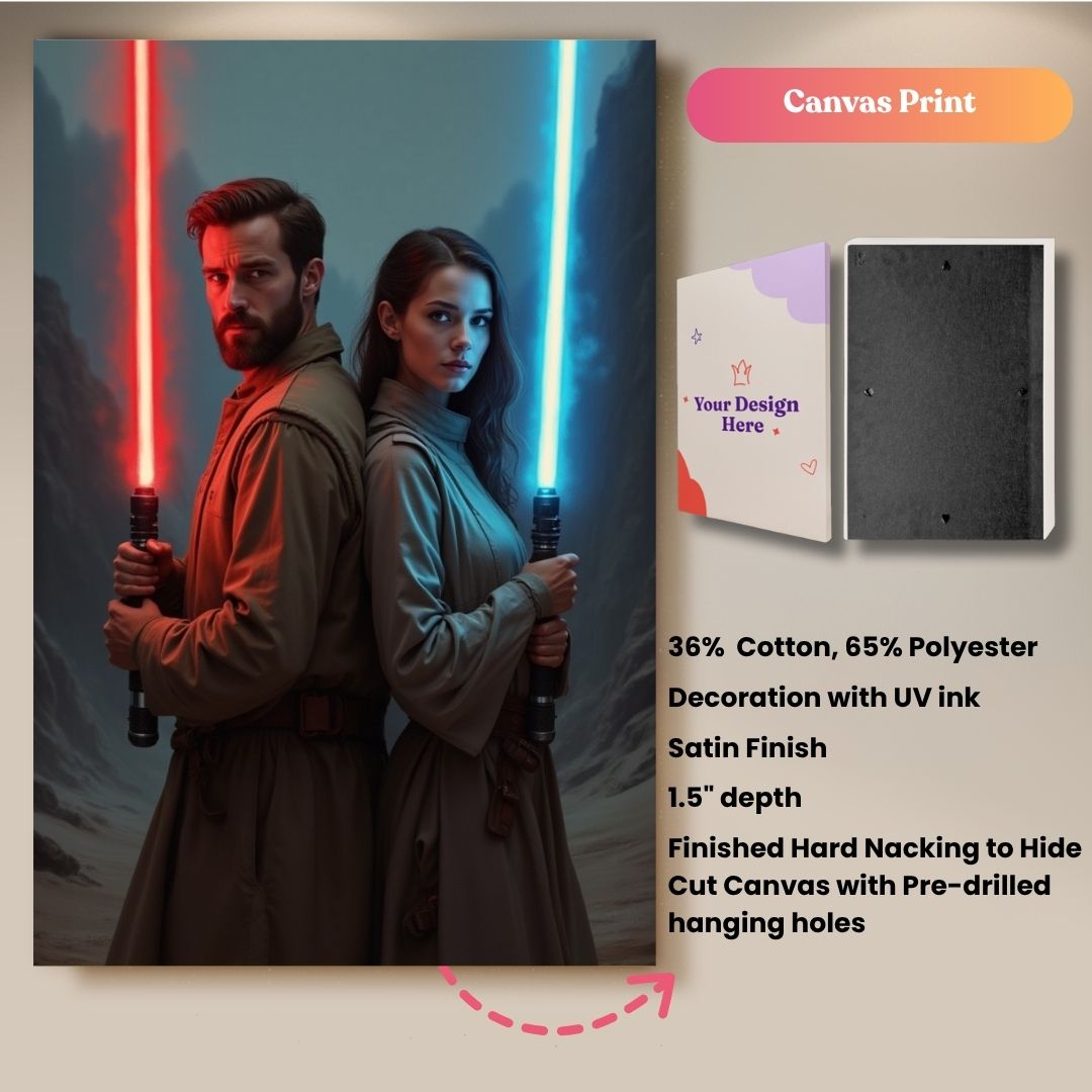Star Wars Couple Portrait