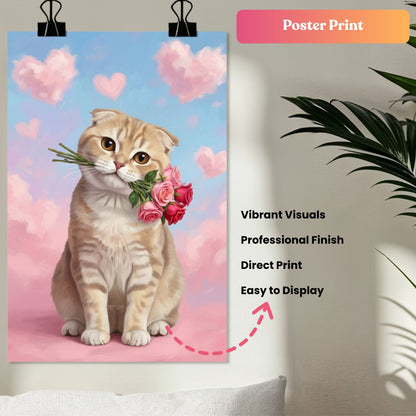 Paws & Roses Portrait