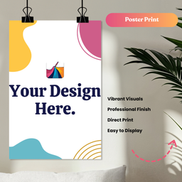 Portrait Print Upgrade: Canvas or Poster