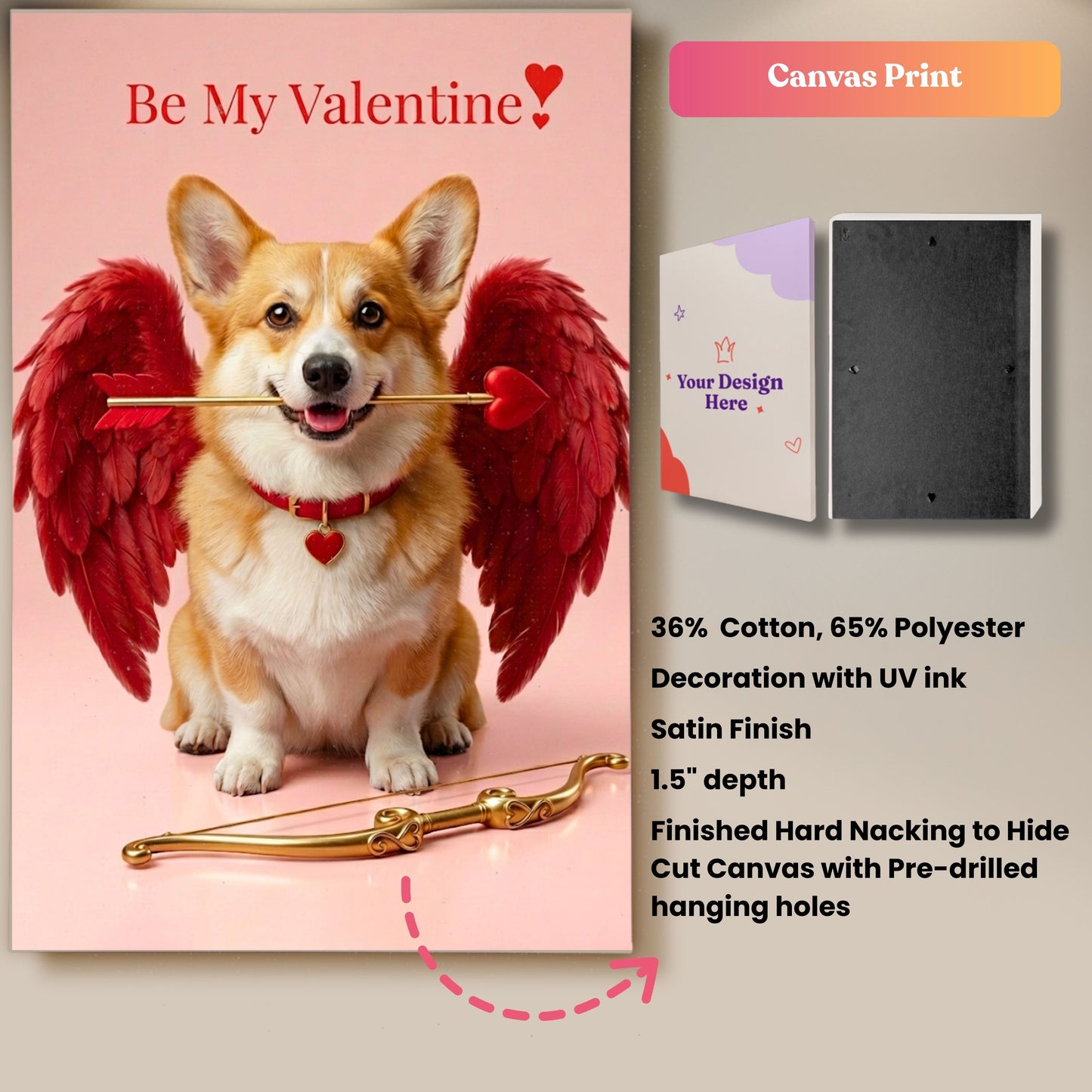 Purrfect Valentine Portrait