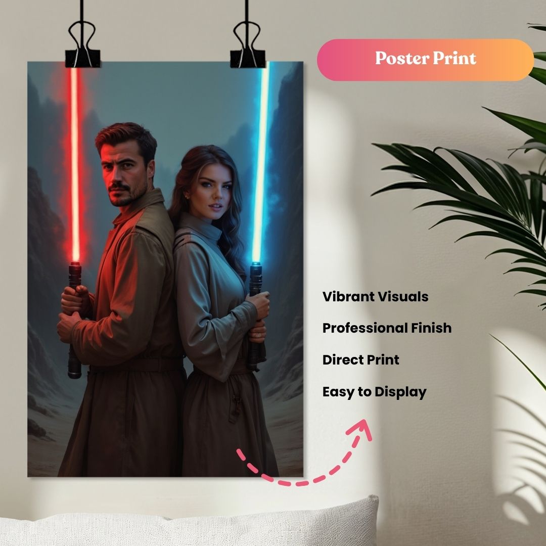 Star Wars Couple Portrait