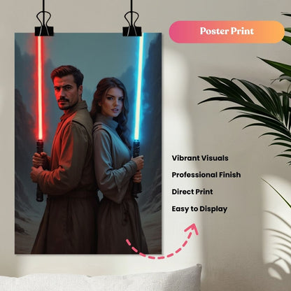 Star Wars Couple Portrait