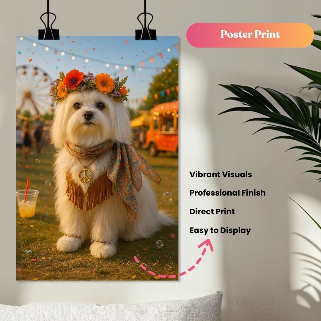 Pawchella Vibes Portrait