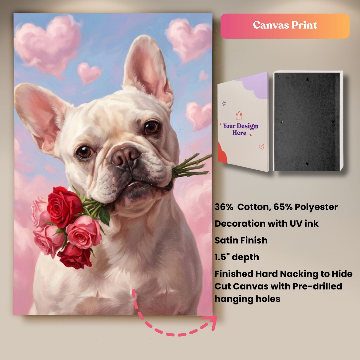 Paws & Petals Portrait