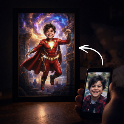 Lightning Strike Hero Portrait
