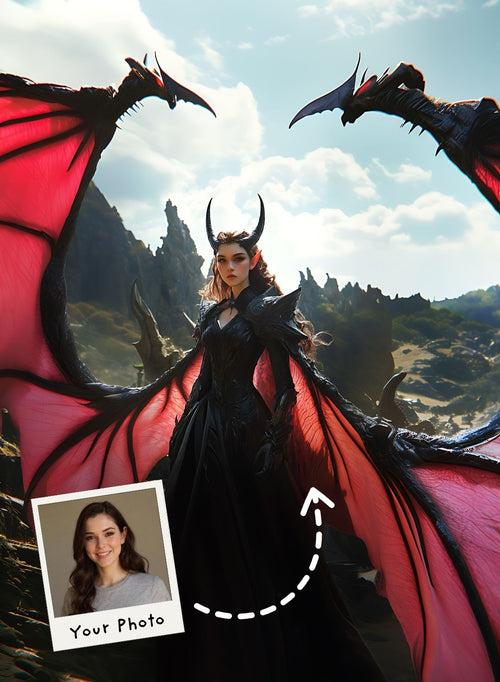 Elegance of Evil Portrait