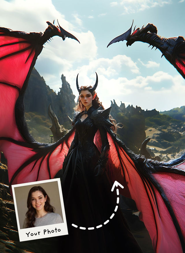 Elegance of Evil Portrait