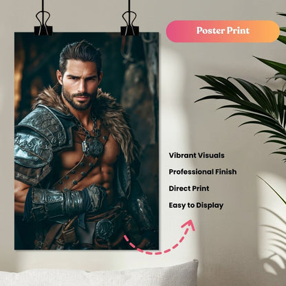 Warrior Man Portrait