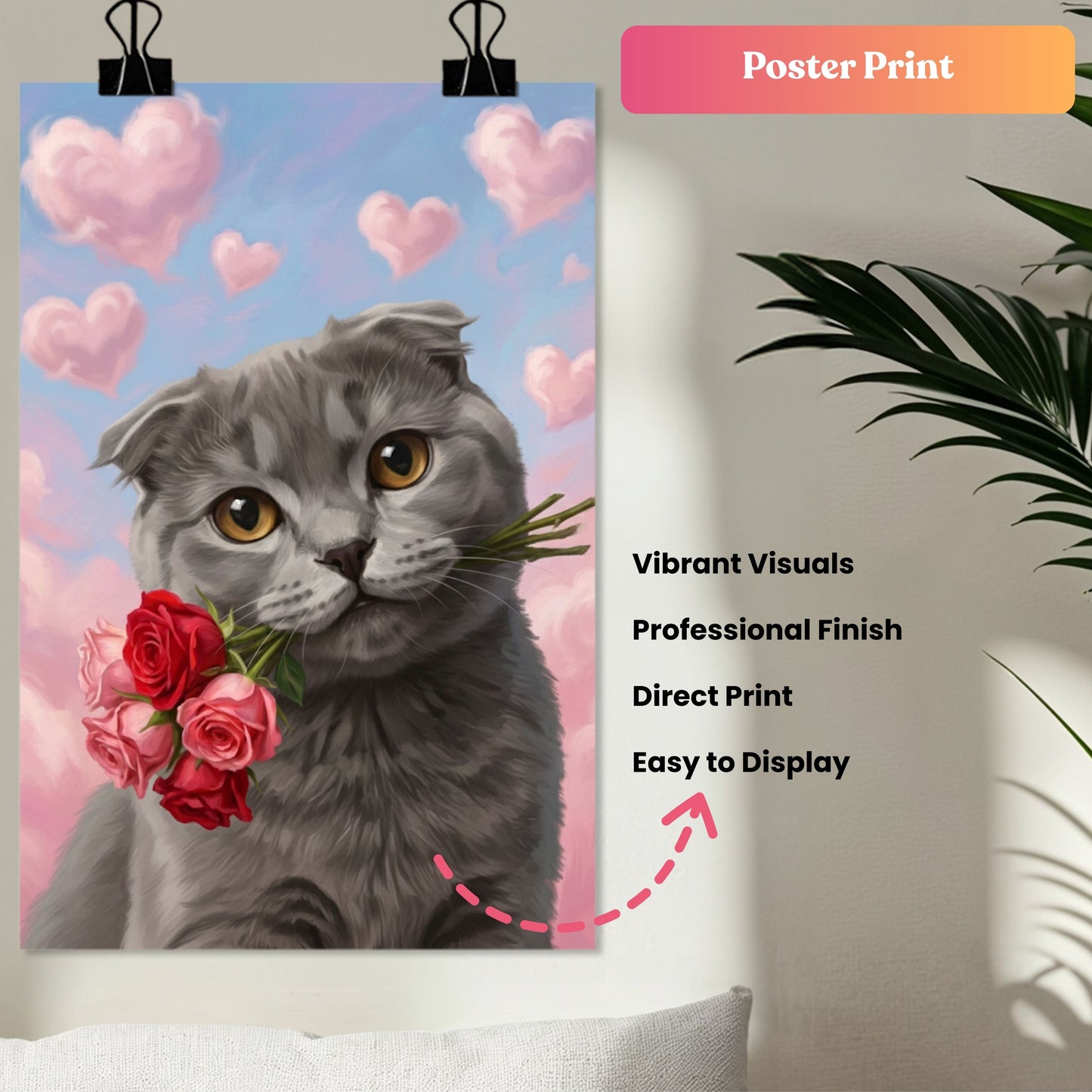 Paws & Petals Portrait