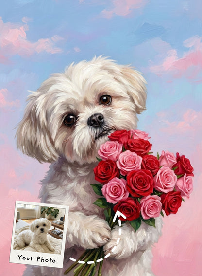 Love in Full Bloom Portrait