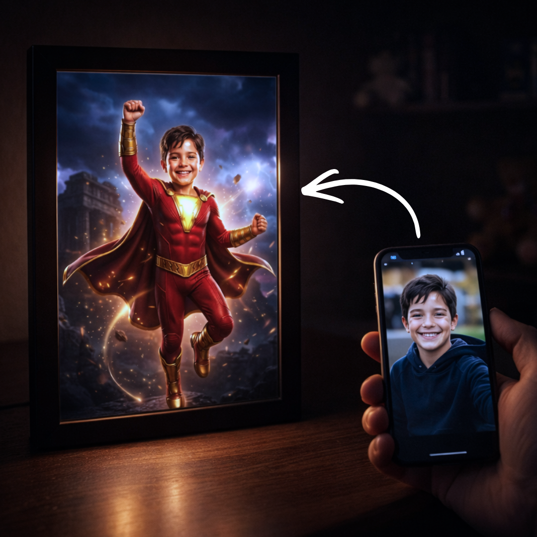 Super Speed Hero Portrait