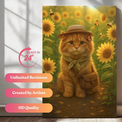 Furshine in Bloom Portrait