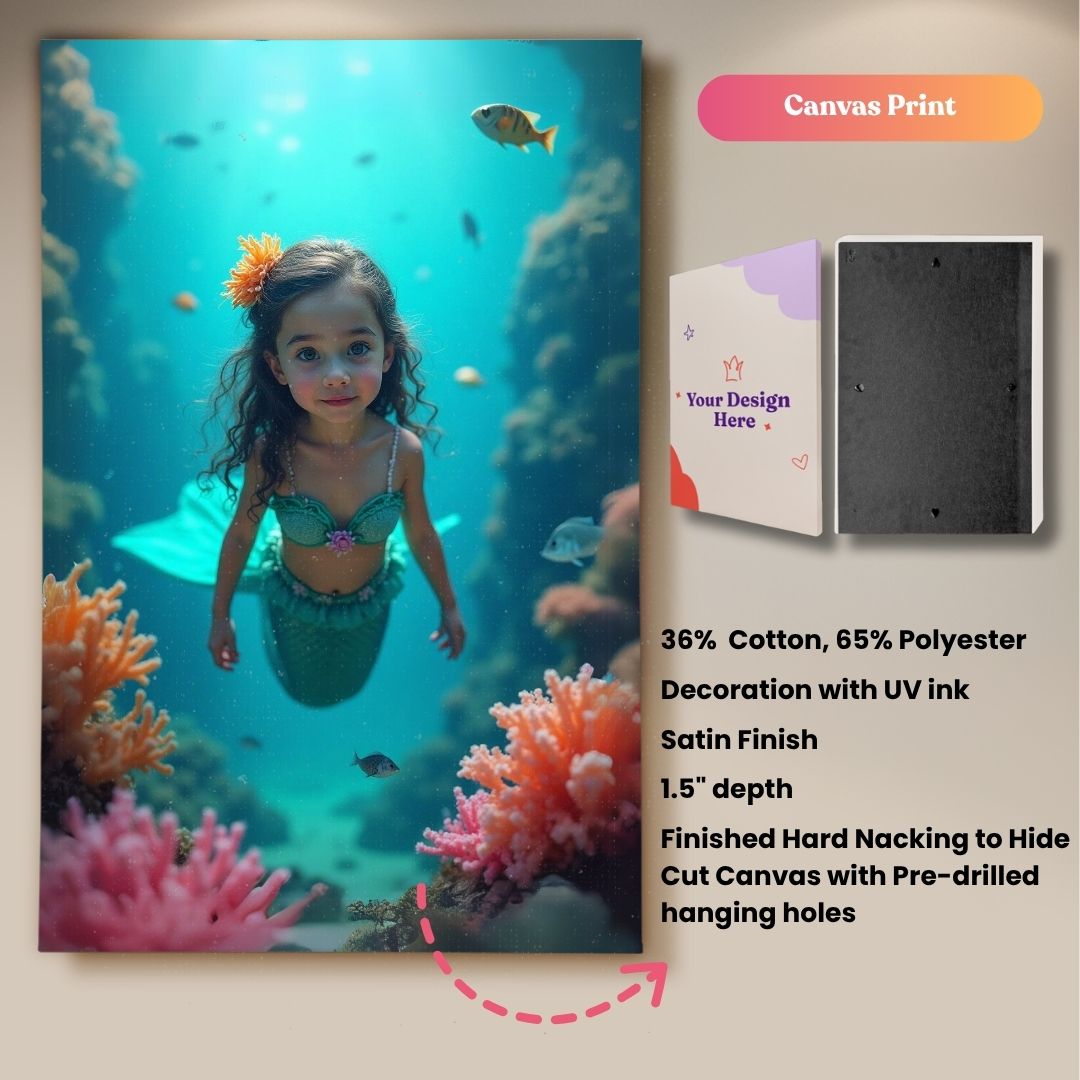 Little Mermaid Explorer Portrait