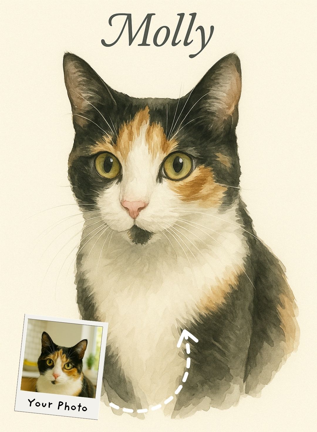 Soft Paws & Sunshine Portrait