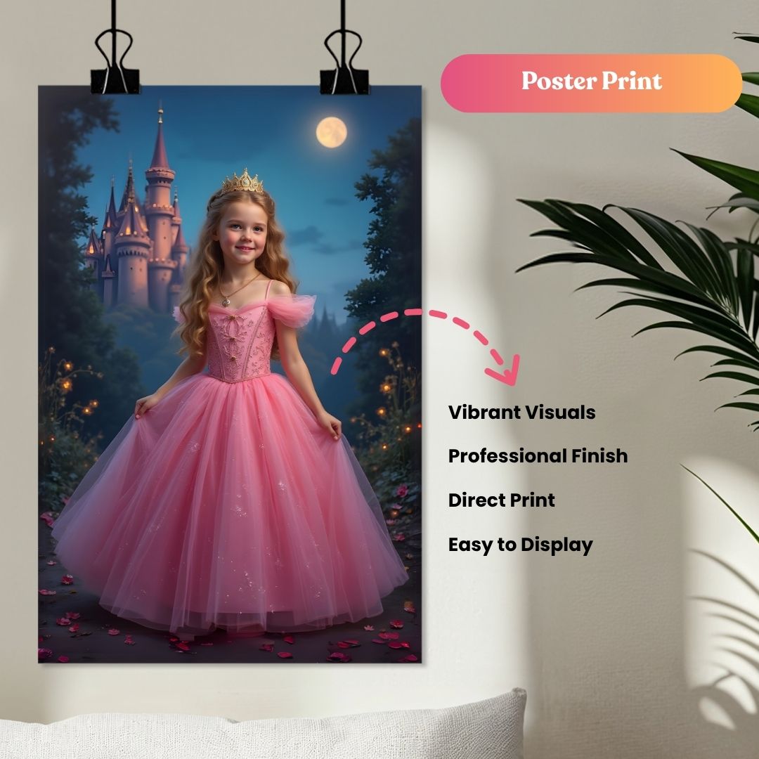 The Enchanted Rose Princess Portrait