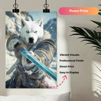 Paws of Ice Portrait