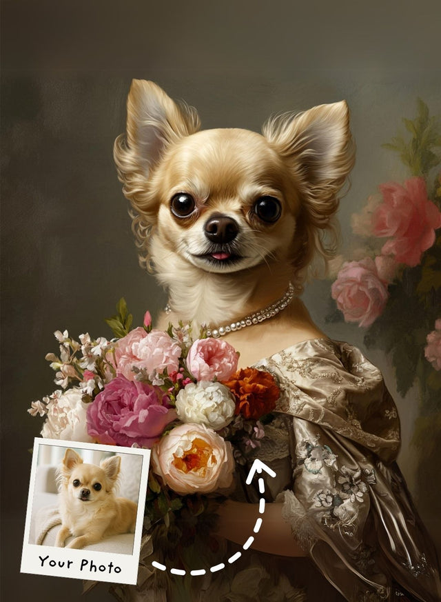 The Blossomed Courtiers Portrait